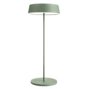 LED lámpa Miram akkuval, szabályozható, zöld kép