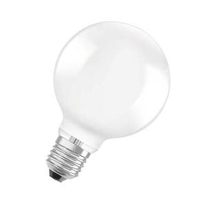 OSRAM LED gömblámpa E27 G95 3, 8W 806lm 3000 K matt kép