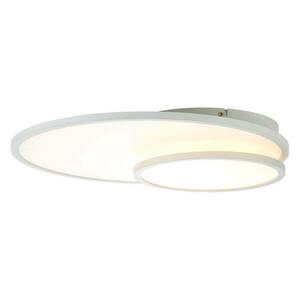 LED mennyezeti lámpa Bility, kerek, fehér vázzal kép