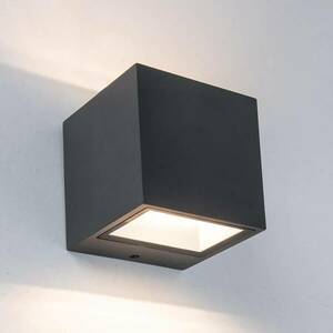 LED kültéri fali lámpa Gemini 8, 8 cm kép