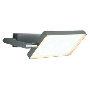 LED fali lámpa Book, szürke kép