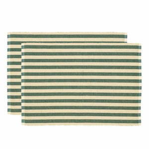 Textil tányéralátét szett 2 db-os 33x48 cm Statement Stripe – Södahl kép