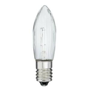 E10 1, 8W 24V tartalék izzók 3db gyertyaforma kép