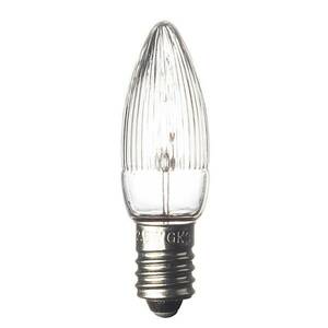 E10 2, 5W 7V tartalék izzók 3db gyertyaforma kép