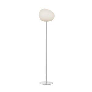 Foscarini Gregg média-állólámpa, 151 cm, fehér kép