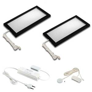 LED pultvilágító Sky szabályzós 2db 3 000 K fekete kép