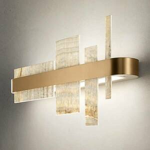 format. fali lámpa Honicé LED-ekkel, 65 cm kép