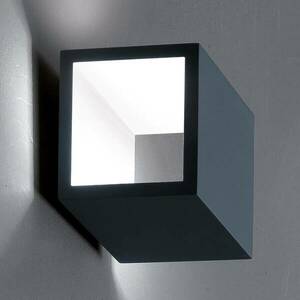 ICONE Cubò LED fali lámpa, 10 W, titán/fehér kép