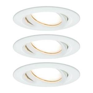 Paulmann Nova Plus 3 LED-spot kerek fehér kép