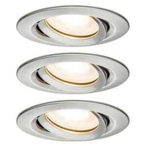 Paulmann Nova LED beép. spot, szabály., IP65, vas kép
