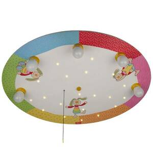 Rainbow Rabbit - kerek LED mennyezeti lámpa kép