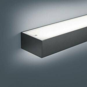 Helestra Theia LED fali lámpa, matt fekete 30 cm kép