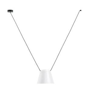 LEDS-C4 Attic függő lámpa csonkakúp 24 cm fehér kép