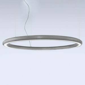 LED függőlámpa Materica alsó Ø 120 cm beton kép