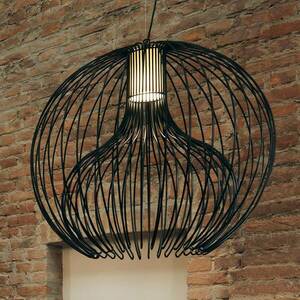 Modo Luce Icaro Ball függő lámpa Ø 60 cm fekete kép