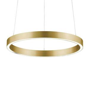 LED függő lámpa Svea-40, gesztusérzékelő, arany kép