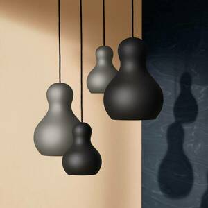 FRITZ HANSEN Calabash P2 függőlámpa, szürke matt kép