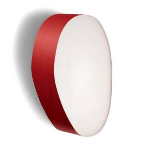 LZF Guijarro Small LED fali lámpa, piros kép