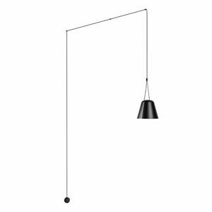 LEDS-C4 Attic függő lámpa kúpos decentr. fekete kép