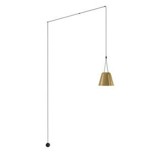LEDS-C4 Attic függő lámpa kúpos decentr. arany kép