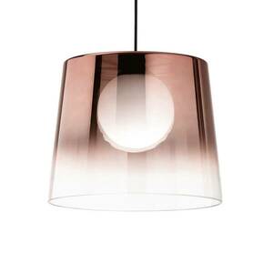 Ideal Lux Fade LED függő lámpa réz-átlátszó kép