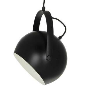 FRANDSEN gömb nyéllel függőlámpa 19cm fekete kép