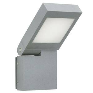 LED fali lámpa 0111, forgatható fejjel, ezüst színű kép