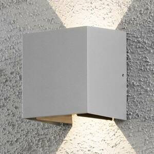 LED kültéri fali lámpa Cremona 13 cm szürke kép