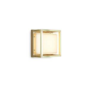 LED kültéri falilámpa Ice Cubic 3404, natúr s.réz kép
