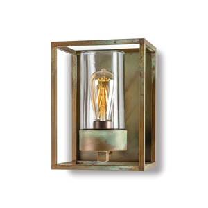 Kültéri falilámpa Cubic³ 3366 antik s.réz/tiszta kép