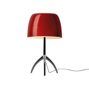 Foscarini Lumiere grande fekete/piros szab. kép