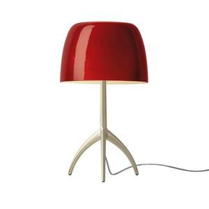 Foscarini Lumiere piccola krém/piros szabályozható kép