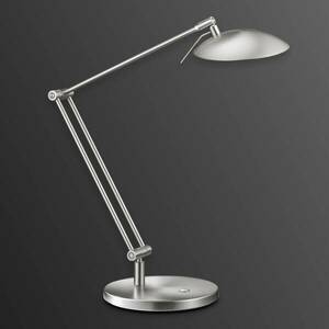 LED asztali lámpa Coira, matt nikkel kép