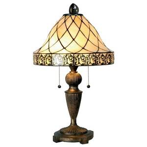 Asztali lámpa Diamond Tiffany stílusban 62 cm kép