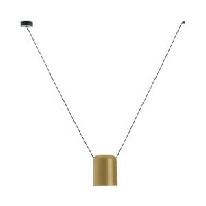 LED-C4 Attic függő lámpa henger Ø15cm arany kép