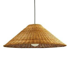 LED-C4 Caribe függő lámpa rattanból, Ø600 cm kép