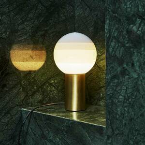MARSET Dipping Light asztali lámpa fehér/brass kép