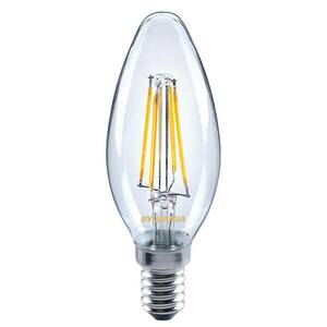 LED gyertyaizzó E14 ToLEDo izzószál 4.5W 827 átlátszó kép