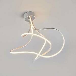 Lungo LED mennyezeti lámpa alu 42 cm magas kép