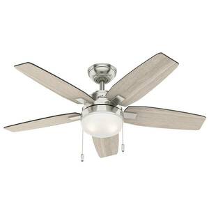 Hunter Arcot ventilátor lámpával, v.szürke/szürke kép