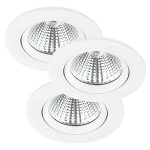 LED beép. mennyezeti lámpa Freemont 2700K 3db feh. kép