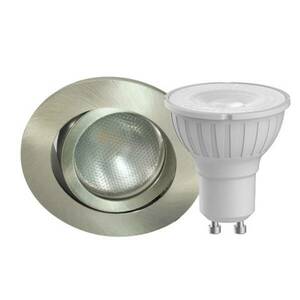 Megatron DecoclicSet LED beép. spot GU10 5W vas kép