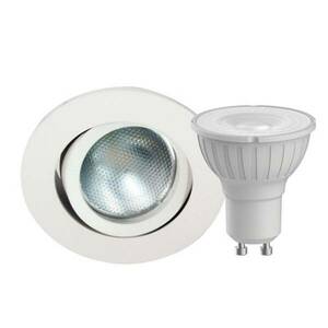 Megatron DecoclicSet LED beép. gyűrű GU10 4.2W feh kép