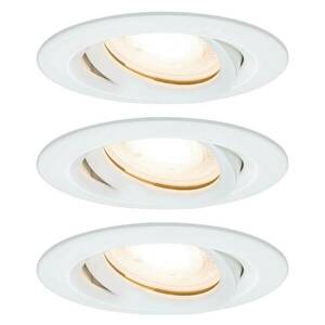 Paulmann Nova LED beép. spot, szab., IP65, feh. kép