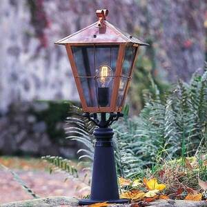 Fenix ösvény lámpa rézből, 66, 5 cm kép