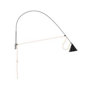 midgard AYNO wall XL fali lámpa fekete/narancs 940 kép