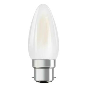 OSRAM LED gyertya B22d Classic 827 4W matt kép