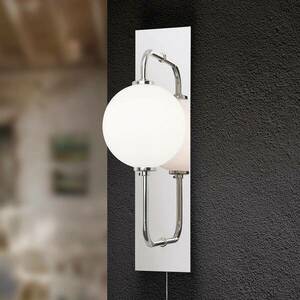 LED fali lámpa Pipes fényes nikkel kép