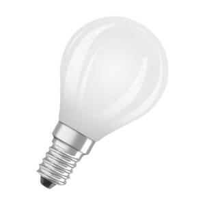 OSRAM LED csepp lámpa E14 4, 8W matt 2 700 K dimm kép