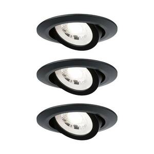 Paulmann LED lámpa 93367, 3x4, 8W fekete kép